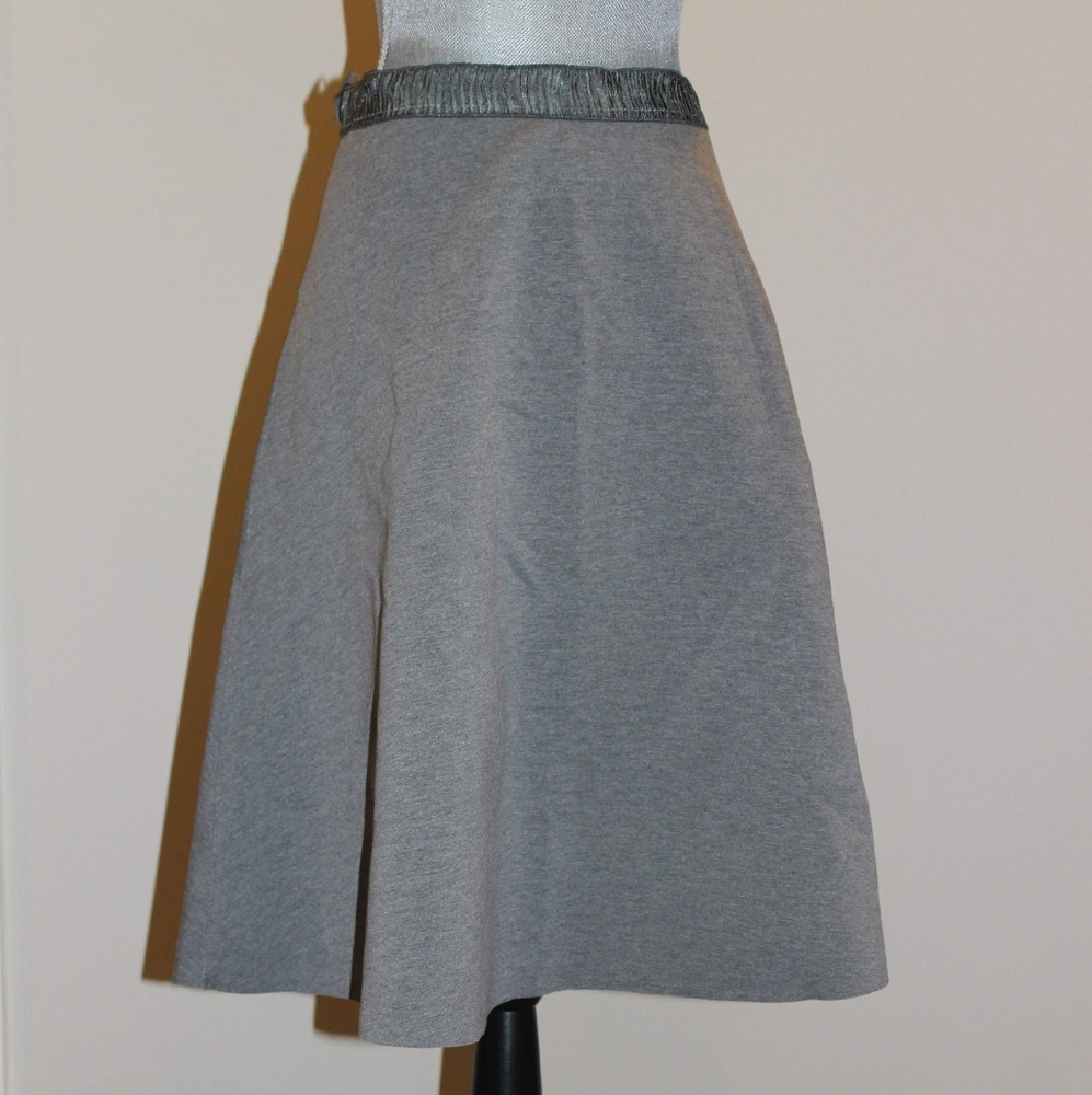 Anthropology Gray Skirt